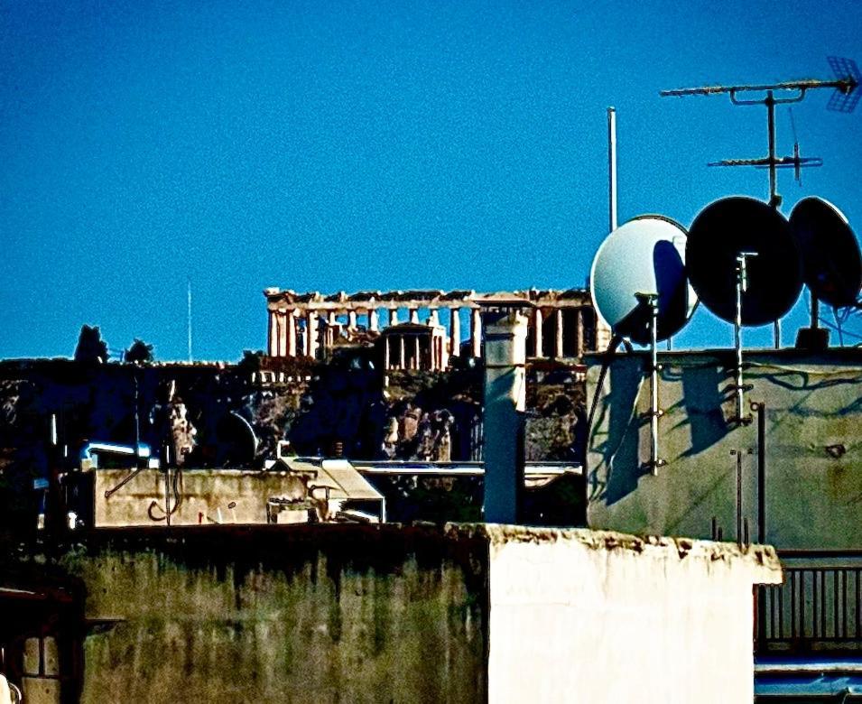 Acropolis Casa Historical Centre Top Floor Luxury Suite 150 Meters To Metro Atene Esterno foto